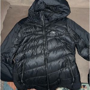 Outdoor Research black puffy jacket